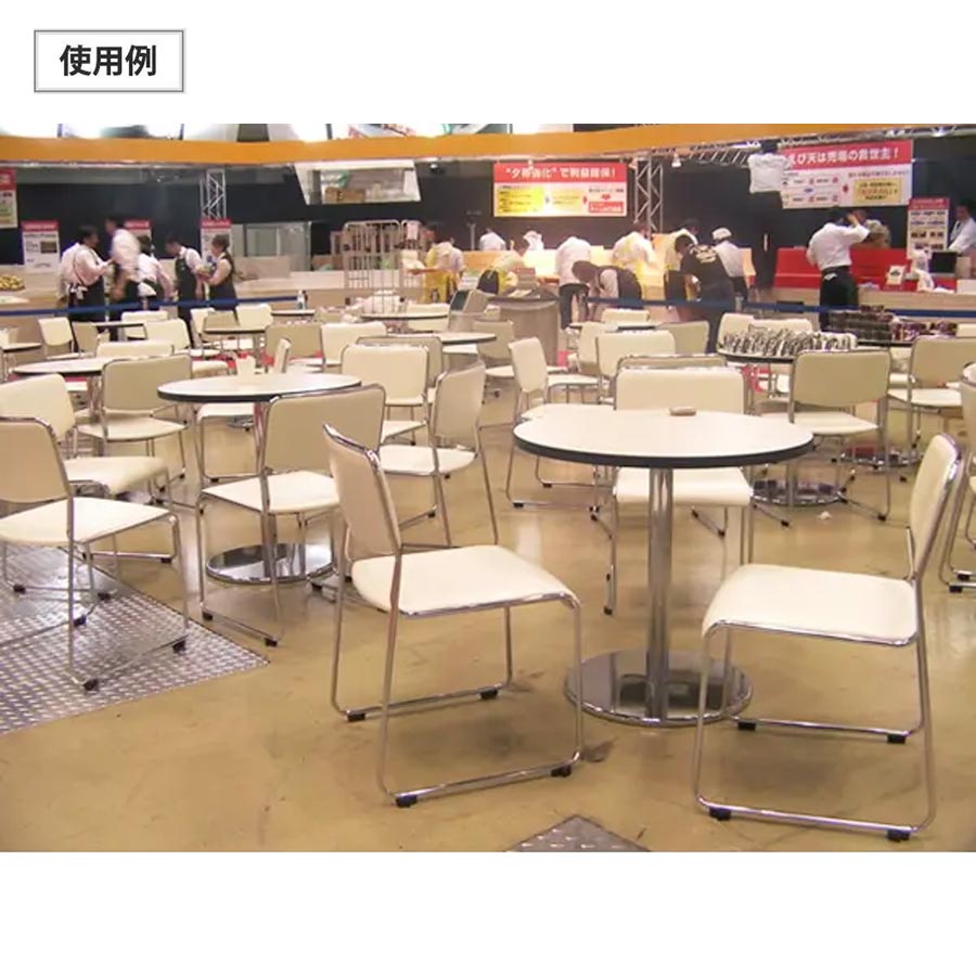 スタッキングチェア(白)