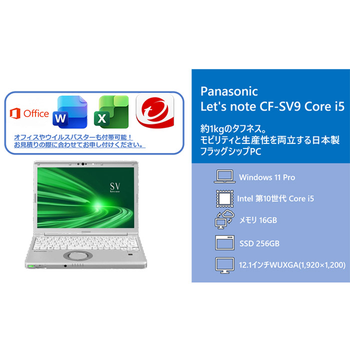 Panasonic Let's note CF-SV9 Core i5