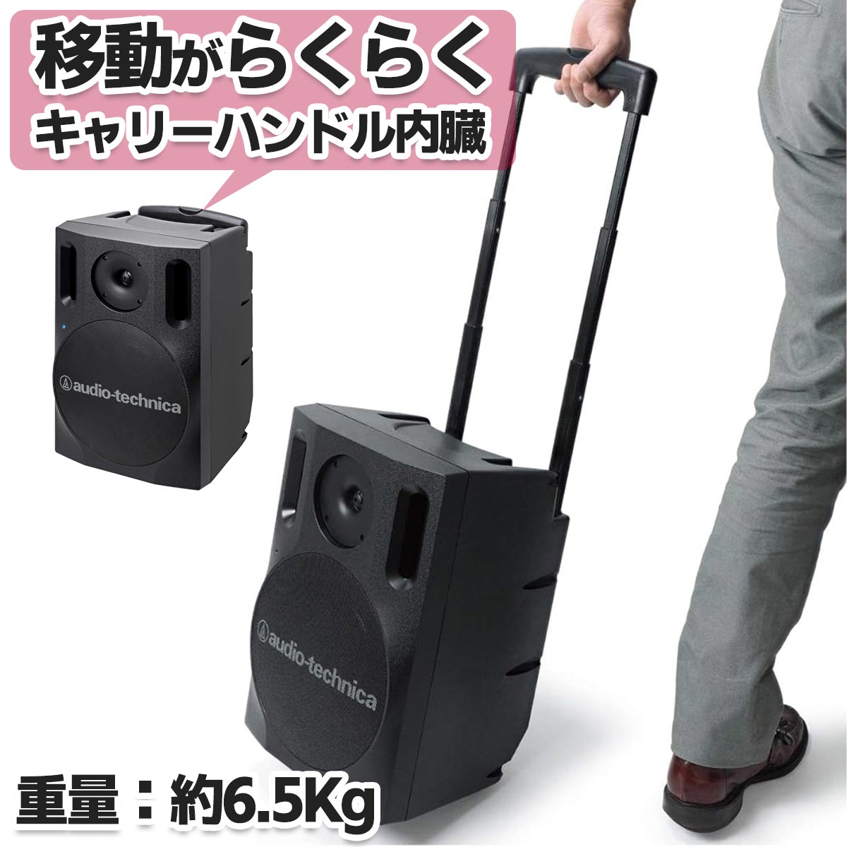 ワイヤレスアンプ　（マイク2本付属）