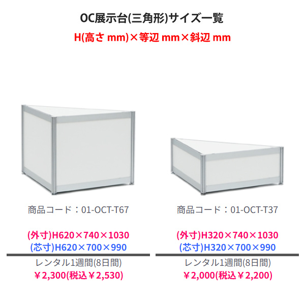 OC展示台(三角形)