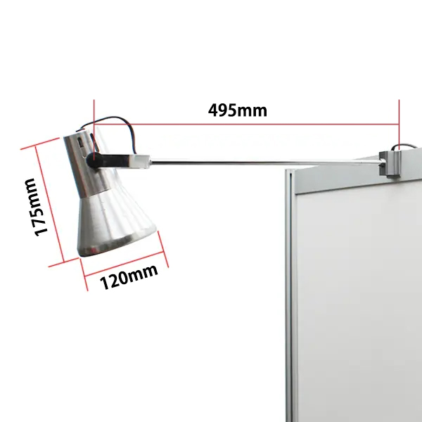 ブース用LEDアームスポットライト(電球色)